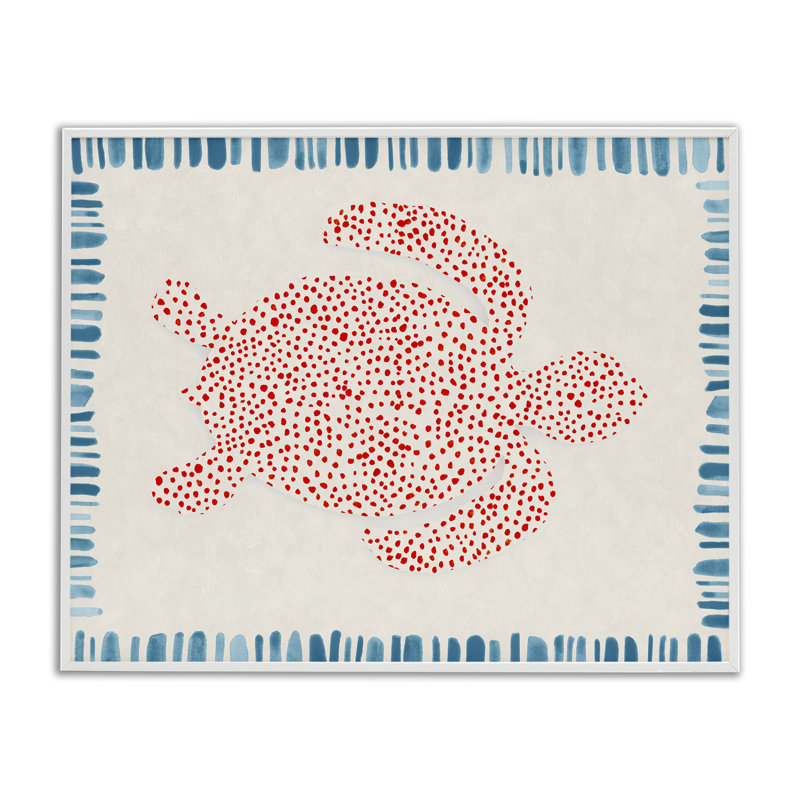 Giclée encadrée, par Hannah Dawson, H 11 po x l 14 po, Estampe numérique encadrée blanc bord de mer