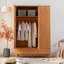 Armoire moderne à trois portes minimaliste