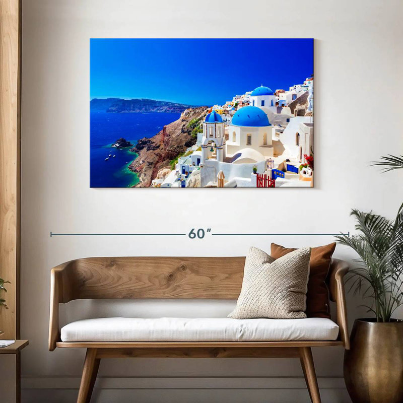 Ravi Scenic Oia, H 30 po x l 45 po