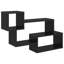  Floating Shelf with Shelf Wall-mounted Engineered Wood Storage Indoor