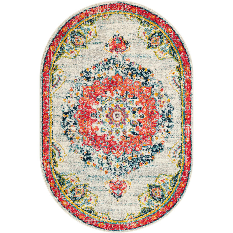 Pennylane Oriental Indoor Rug, Oval 4'1" x 6'1"