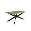 Rectangular Solid Mango Wood Dining Table-96391449-96391450