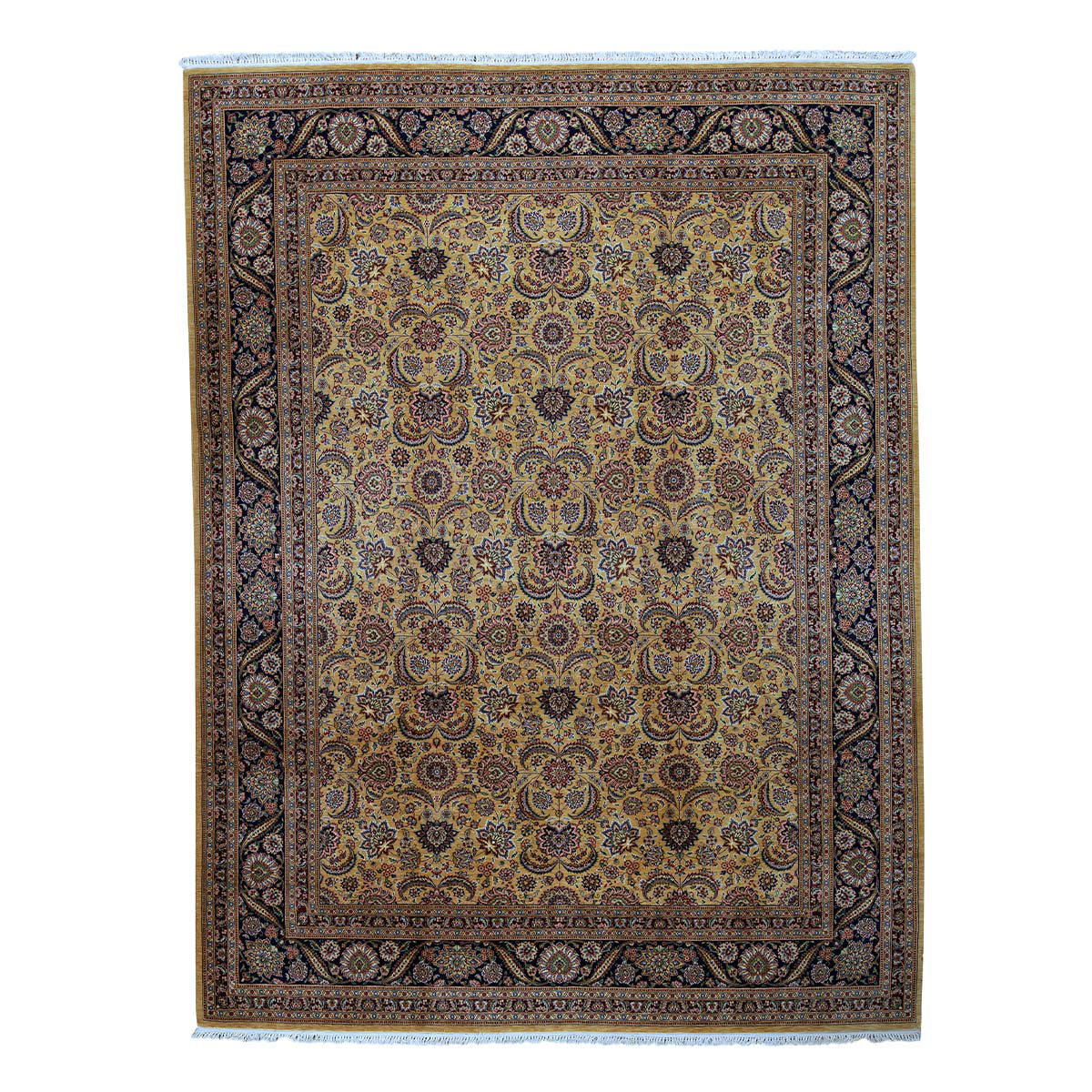 Bokara Rug Co., Inc. Oriental Hand-Knotted Rectangle 9' x 12' Wool Area ...
