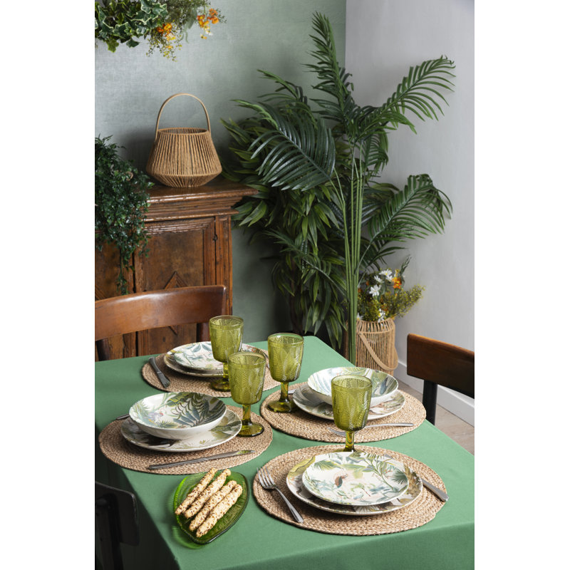 Kabir 12 Piece Ceramic Dinnerware Set - Service for 4