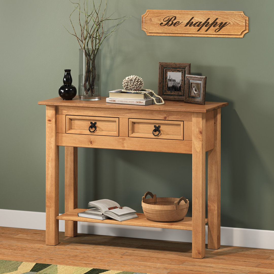 Palmea 88cm Solid Wood Console Table