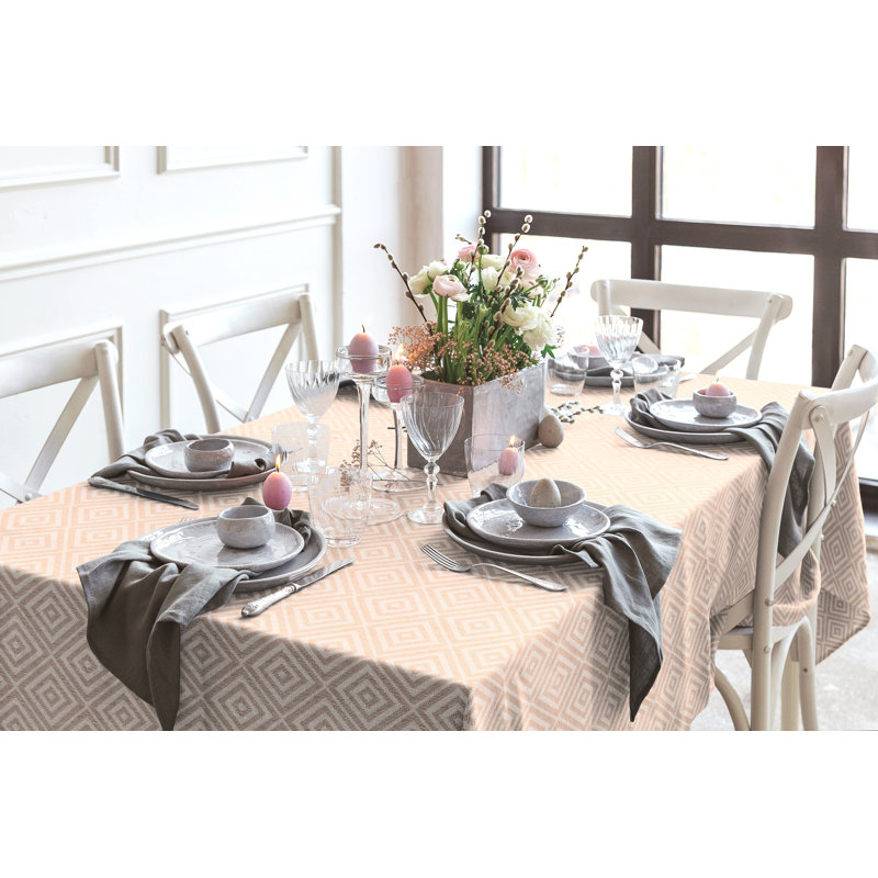 Skylar Dining Linens, 130cm W x 160cm L, Terra