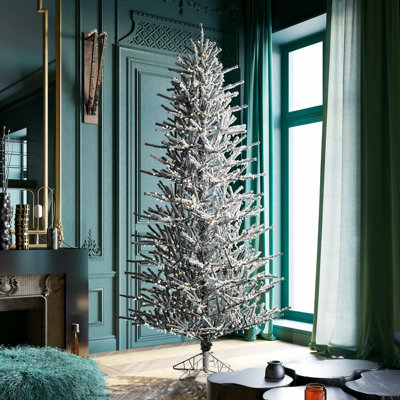 Gevork 10' Lighted Pine Christmas Tree