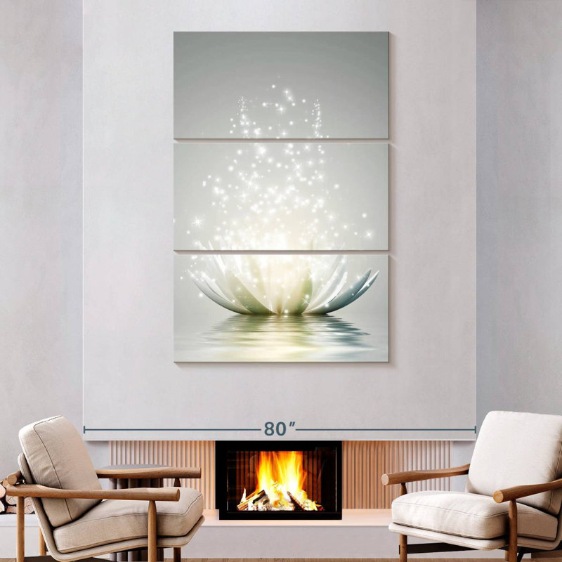 Harnek Lotus Magic, 74" H x 48" W