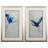 " Blue Heron " 2 - Pieces
