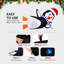 Décoration de Noël d'extérieur de Noël pingouin couché 7,5 pi avec 2 lumières DEL 190D 12 V 1250 mA