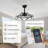 Kiara 12'' Ceiling Fan with LED Lights-679457724