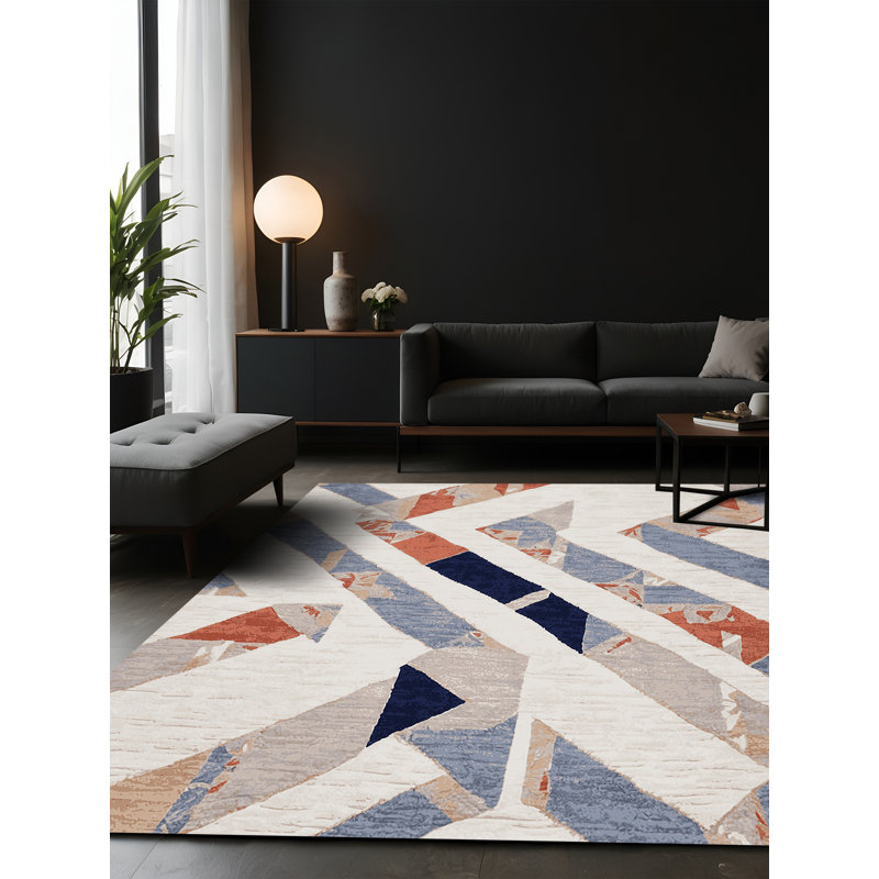 Tapis Tameyah avec envers antidérapant, Carré 7 pi