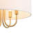 American Traditional 4-Light Linen Drum Shaded Pendant
