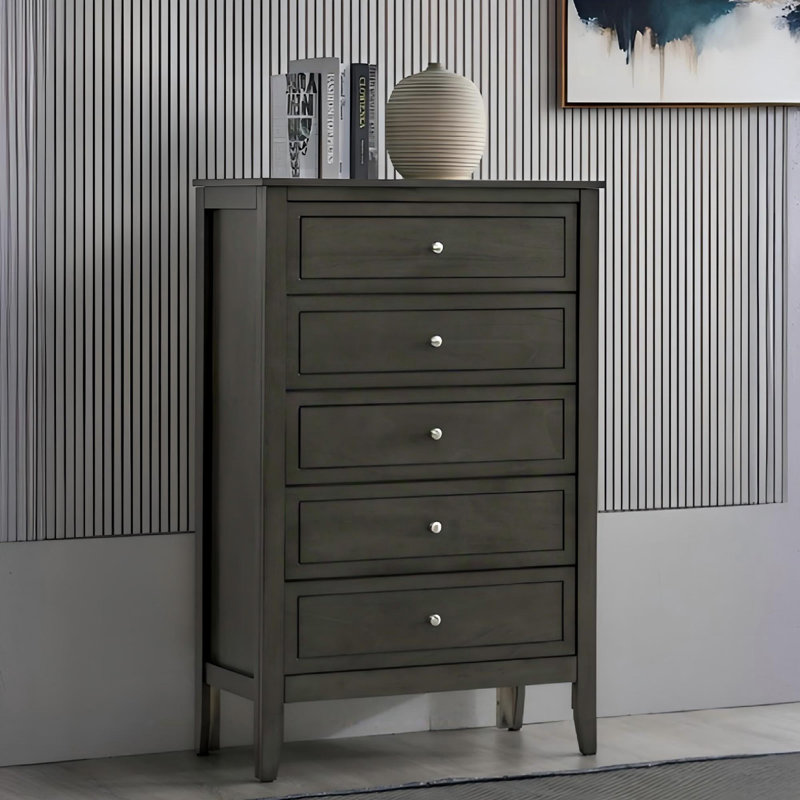 Commode Daniel, gris, Gris