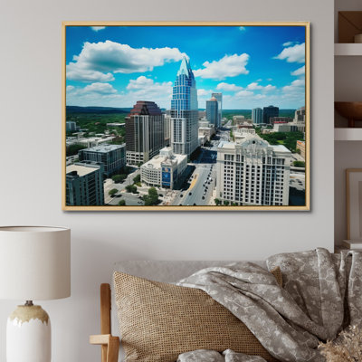«Austin Dynamic Cityscape III», reproduction sur toile