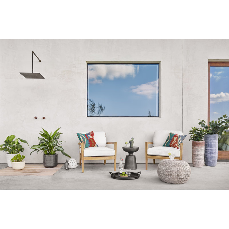 Phoenix Accent Stool, Brown