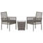 Garden Bistro Set 3 Pcs Poly Rattan-1763177168