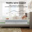 Matelas hybride en mousse à mémoire de forme mi-ferme 12 po Novilla certifié CertiPUR-US et ACA-31079398-37459410