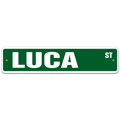 Plaque de rue Buckley