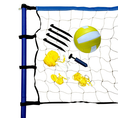Ensemble de jeu de filet de volleyball portable Hathaway