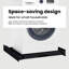 Vidaxl Washing Machine Intermediate Shelf Steel Laundry Rack Organizer Metal