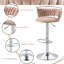 Christal Height Adjustable Swivel Bar Stool-1574298156-1574298133