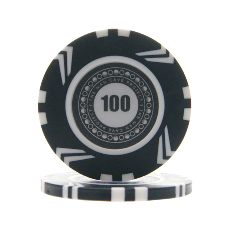 The Man Cave Project Plastic Poker Chips
