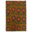 Flatweave Wool Ikat Area Rug in Multi