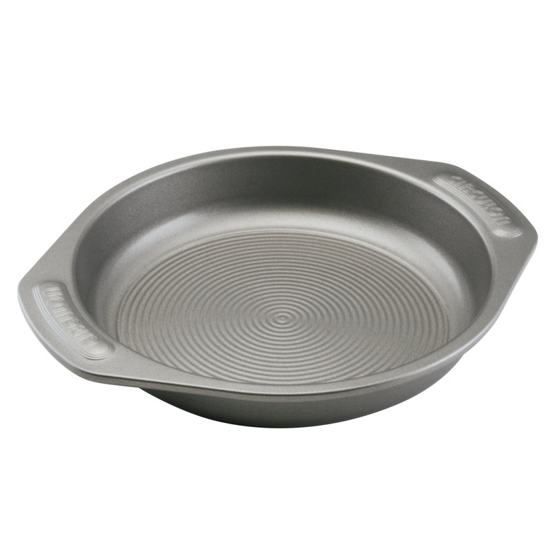 Circulon Nonstick Bakeware Round Cake Pan / Baking Pan, 9 Inch - Gray