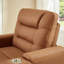 Chaise longue électrique Elliani en similicuir avec dossier réglable, recharge sans fil et porte-gobelet-792185647