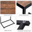 Ashmore Rectangular Tray Top Side Table
