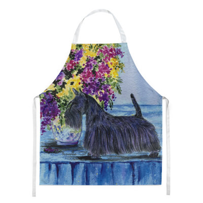 No Pattern Bib Apron