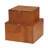 Brownsburg 2 Piece Handmade Faux Leather Decorative Box Set-765239753-764850804