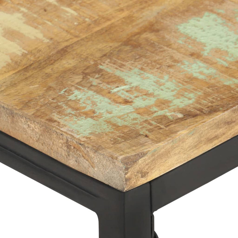 Adona Frame Single Coffee Table with Storage, Wood