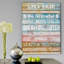«Life Rules», art textuel sur toile tendue-29146559