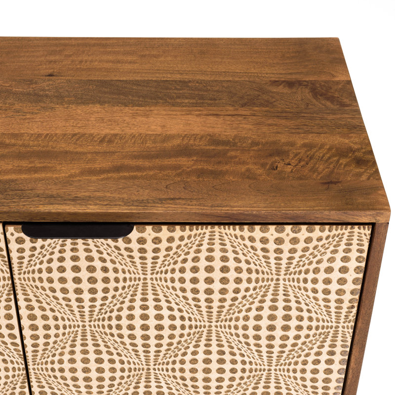 Alyzabeth 160cm Solid Wood Sideboard