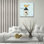 «At Home II Home» par Courtney Prahl, art mural en verre acrylique
