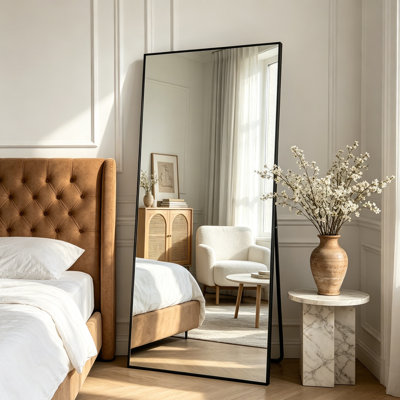 Miroir sur pied pleine longueur