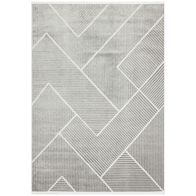 Bejtulla Geometric Recycled P.E.T Indoor / Outdoor Area Rug