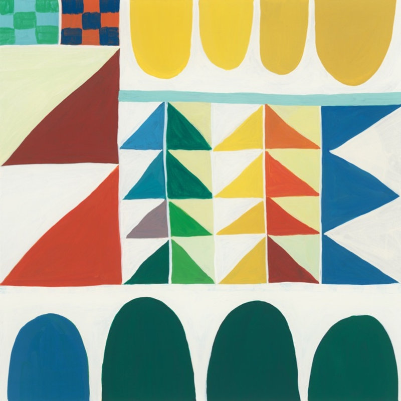«Fall 2022 Oslo 3», reproduction encadrée sur papier par Renee Stramel, Cadre simple blanc, H 34 po x l 34 po