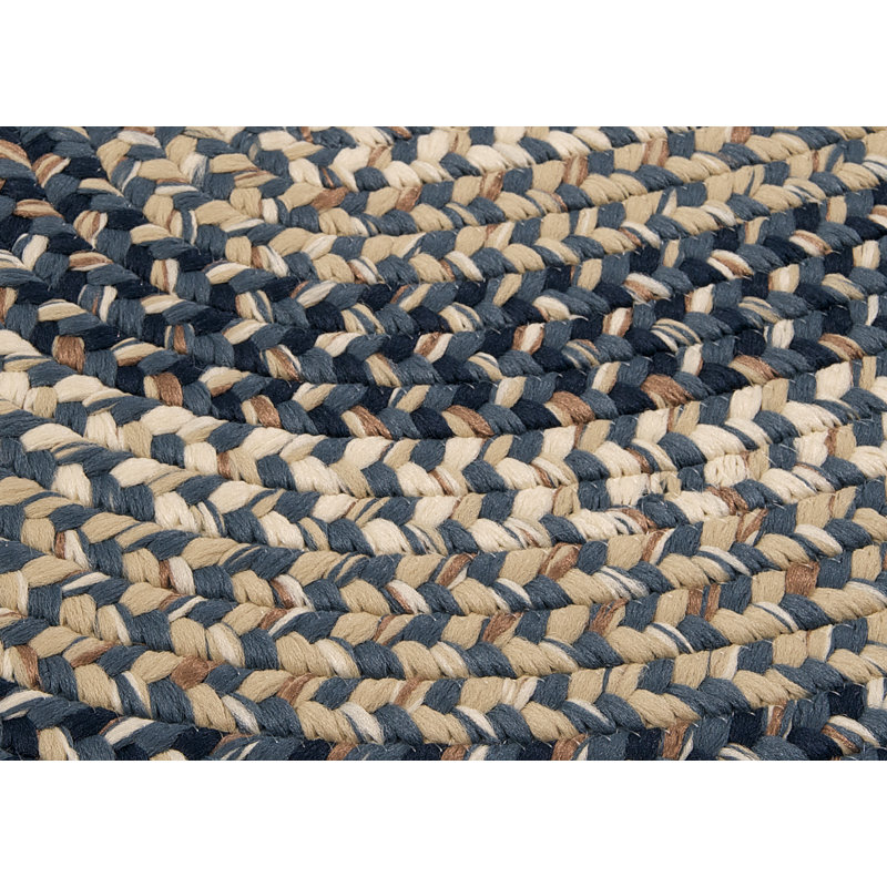 Tapis intérieur / extérieur Walddon - bleu marine, Tapis de couloir 2 pi x 11 pi