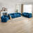 Schmucker Modular Oversized Deep-Seat Cloud Sofa, Modern Double-Layer Cushion Cloud Couch-594909233-594630507
