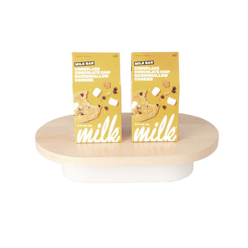 Montant ovale blond - 10 po x 18 po x 3 po