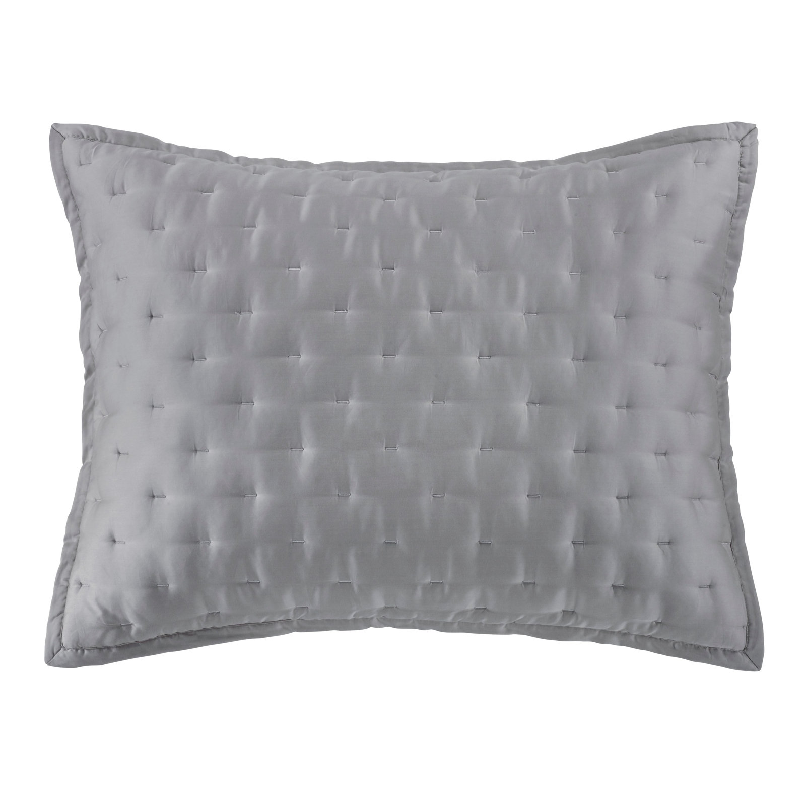 Eucalyptus 100% Lyocell Pillow Sham, King, Gray