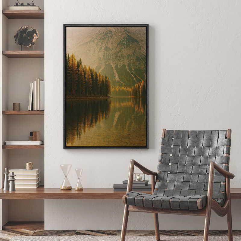 Reproduction d'art sur toile encadrée pour la nature, Noir, H 24 po x l 16 po