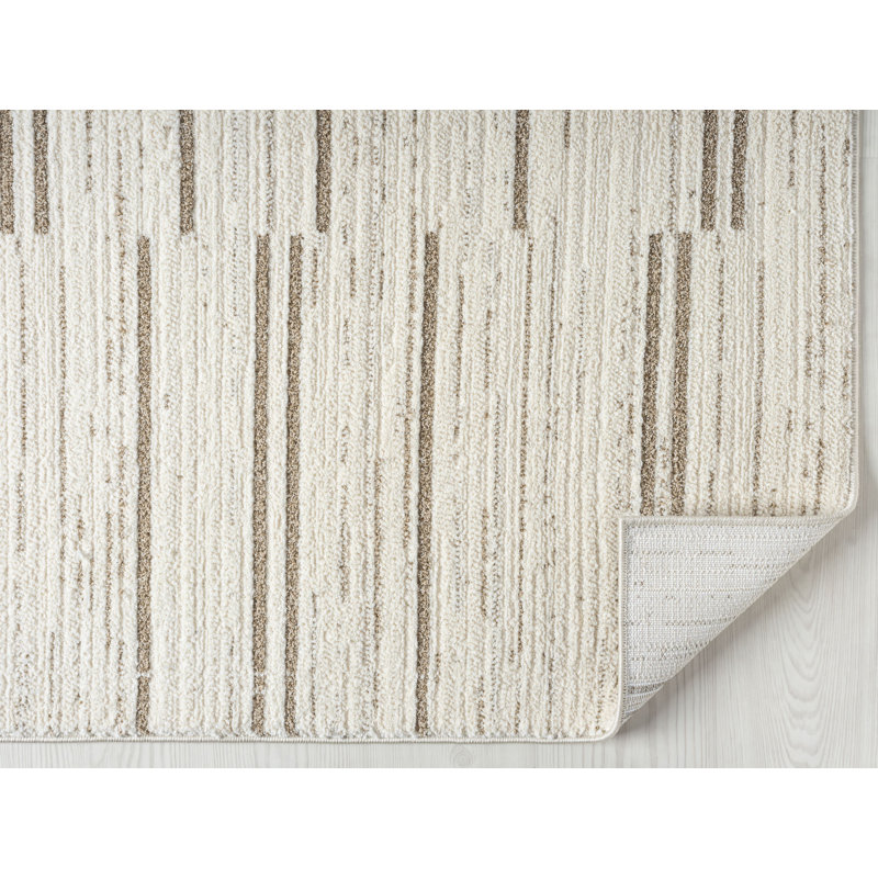 Tapis ivoire Maresia, Rectangulaire 2 pi x 3 pi