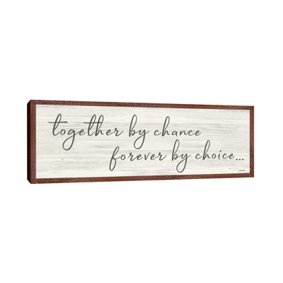 Together By Chance by Susie Boyer - Panoramic Print on Canvas