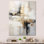 «Essential Bliss Minimalisme», peinture abstraite sur toile grise