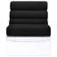 Chaise sans accoudoirs en acrylique Freeman