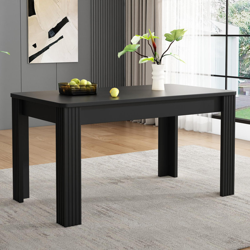 Attleboro Dining Table, Black